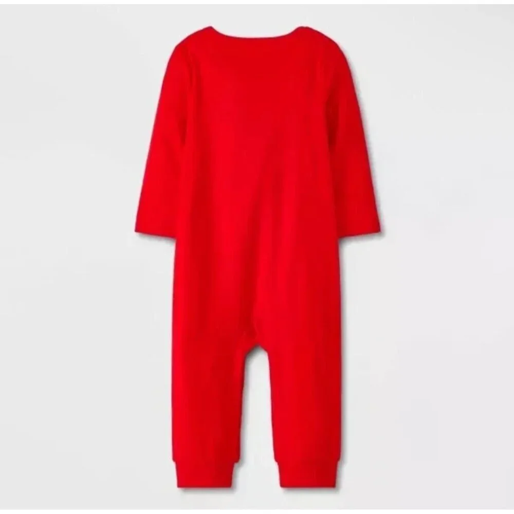 Cat & Jack Valentines Day XOXO Ribbed Top & Bottom Set & Little Love Onesie 3-6M
